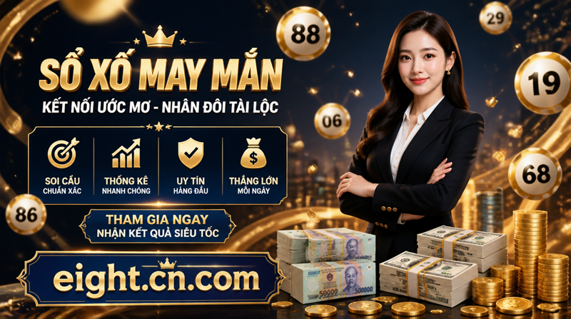 Ngườii chiến thắng xổ số với tiền vàng